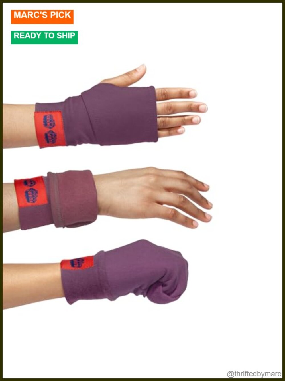 3-in-1 Convertible Fingerless Gloves for Running, Hiking, Gym